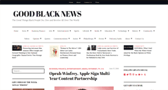 Desktop Screenshot of goodblacknews.org
